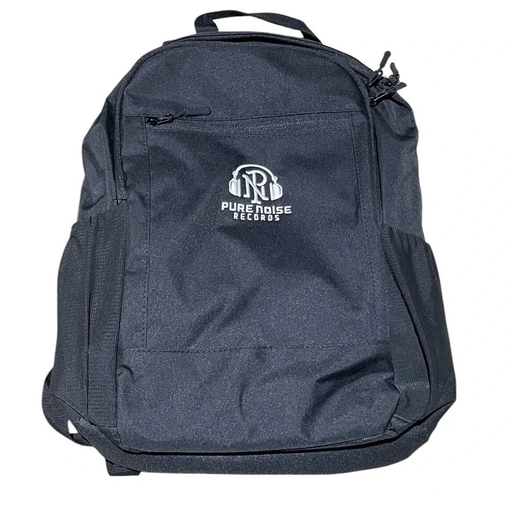 Pure Noise Records Backpack Promotional Black‎ New